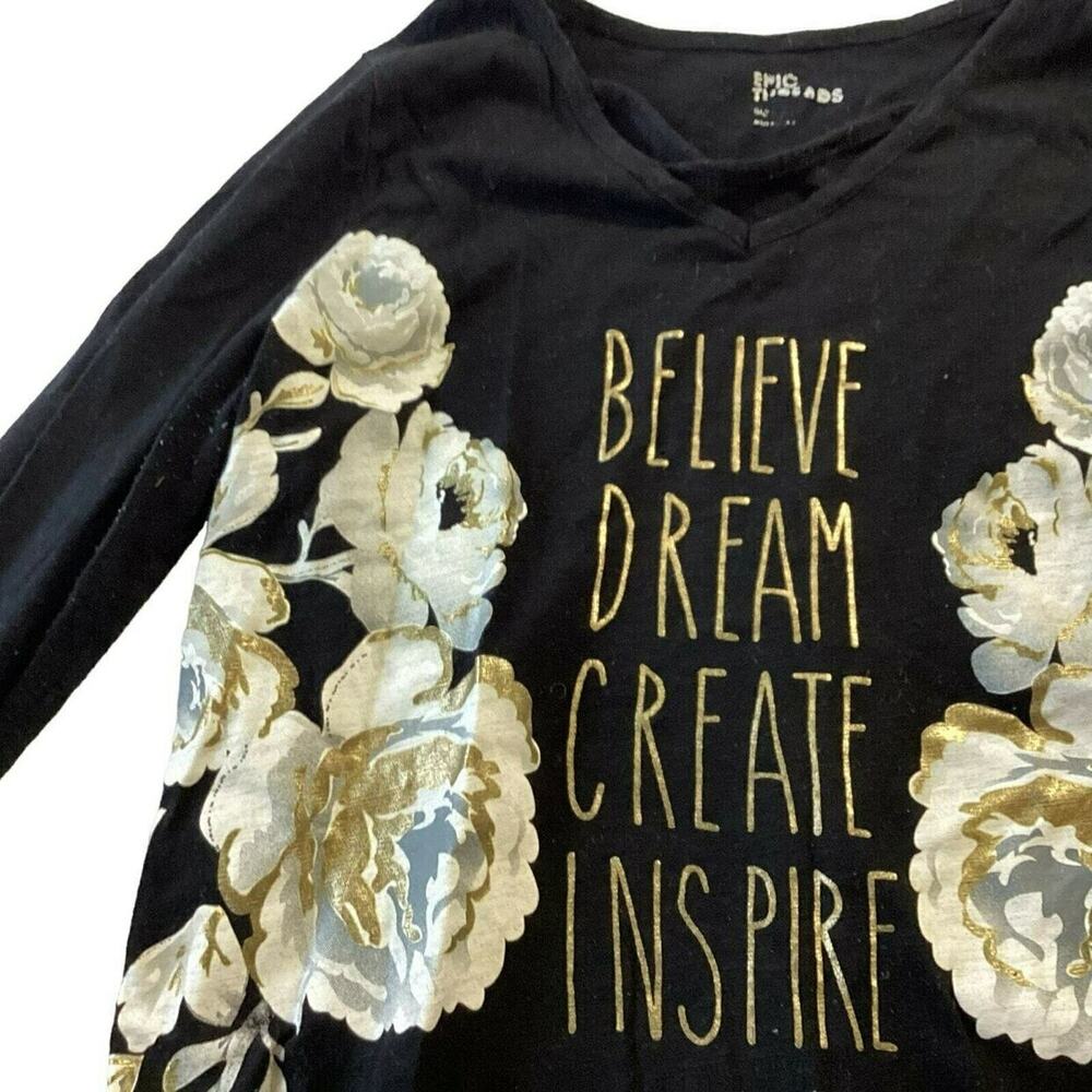 Epic Threads Floral Top - Picture 3 of 5